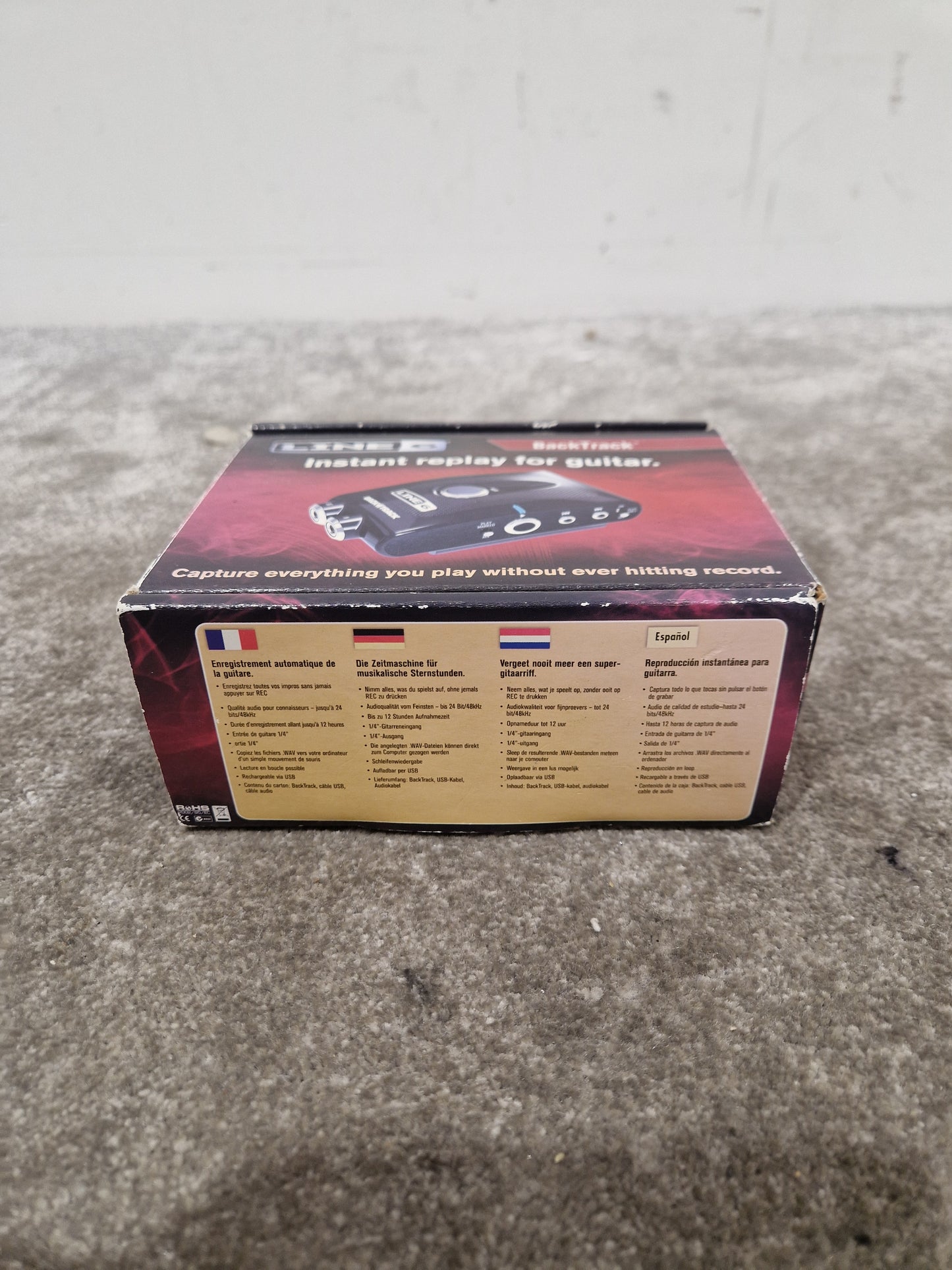 Line 6 Backtrack - Portable Audio Recorder - Excellent w/ Original Box