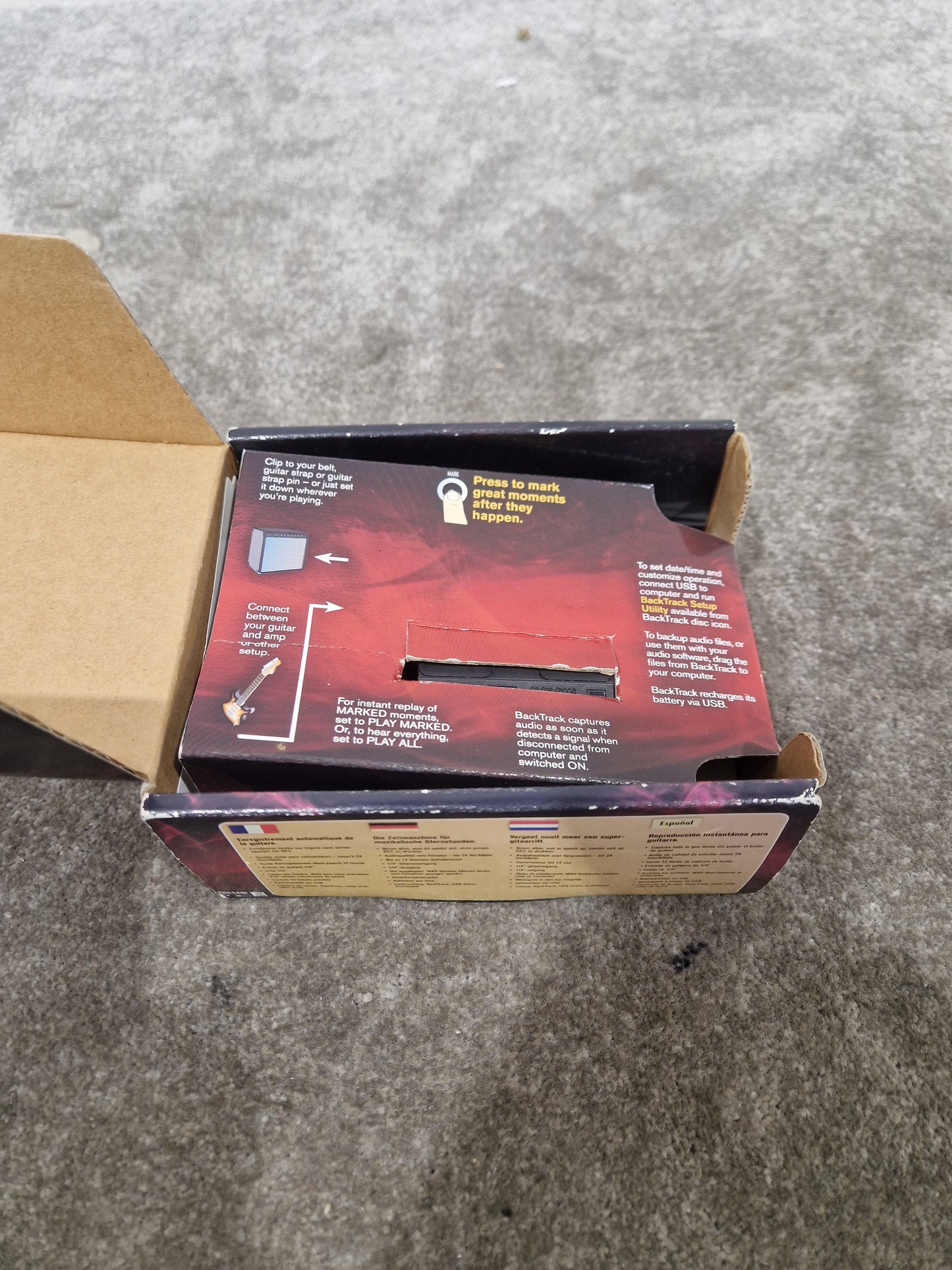 Line 6 Backtrack - Portable Audio Recorder - Excellent w/ Original Box