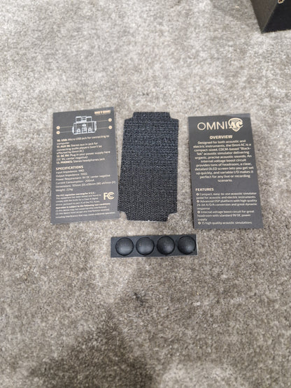 Hotone Omni Acoustic Simulator - Authentic Acoustic Tones - Excellent w/ Original Box & Power Supply