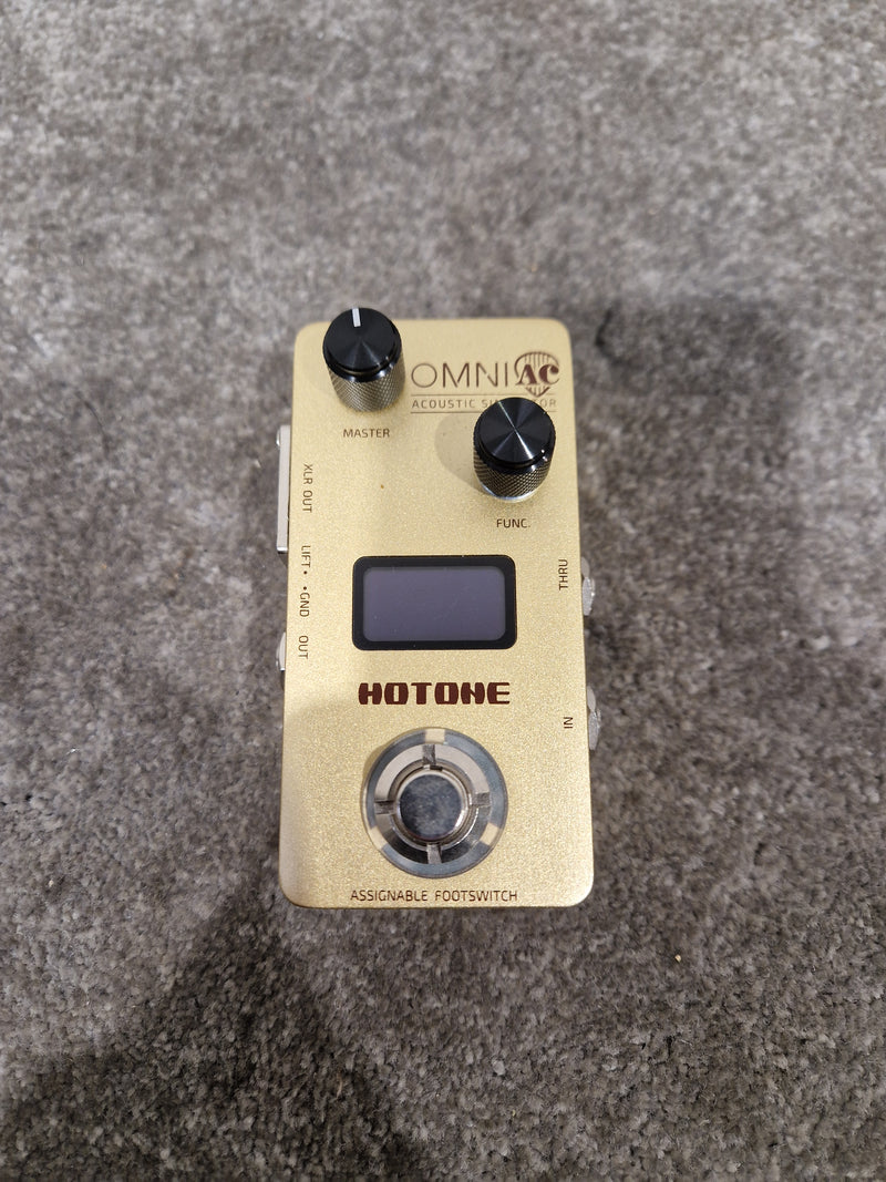Hotone Omni Acoustic Simulator - Authentic Acoustic Tones - Excellent w/ Original Box & Power Supply - image 11