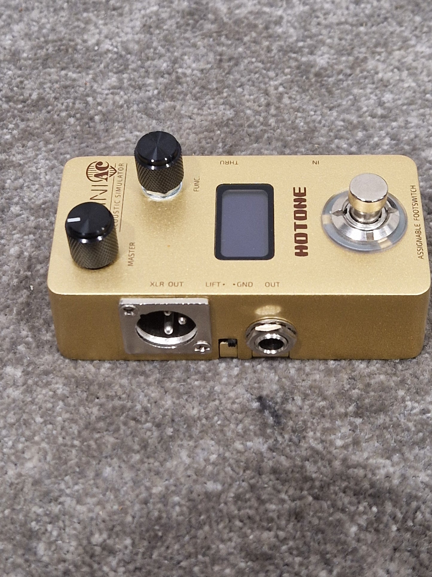 Hotone Omni Acoustic Simulator - Authentic Acoustic Tones - Excellent w/ Original Box & Power Supply