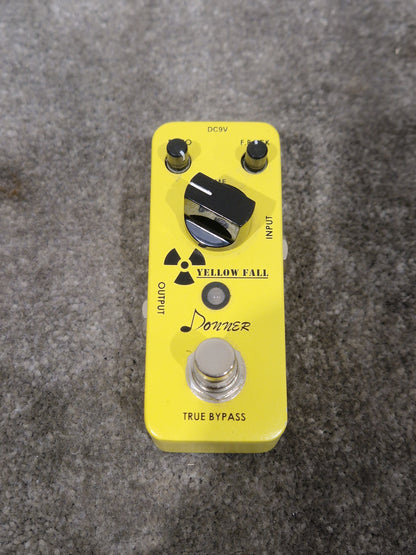 Donner Yellow Fall - Analog Delay Pedal - Excellent w/ Original Box