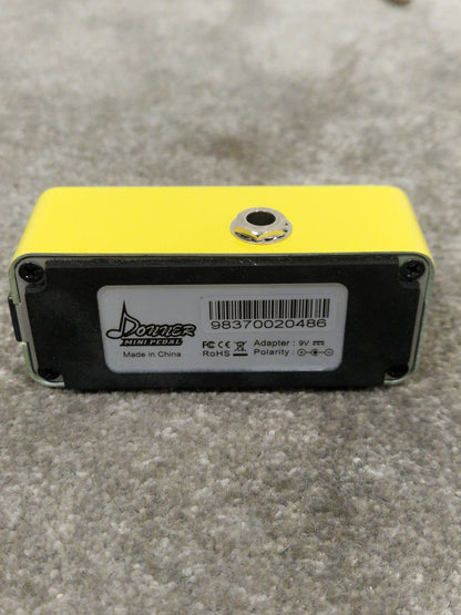 Donner Yellow Fall - Analog Delay Pedal - Excellent w/ Original Box
