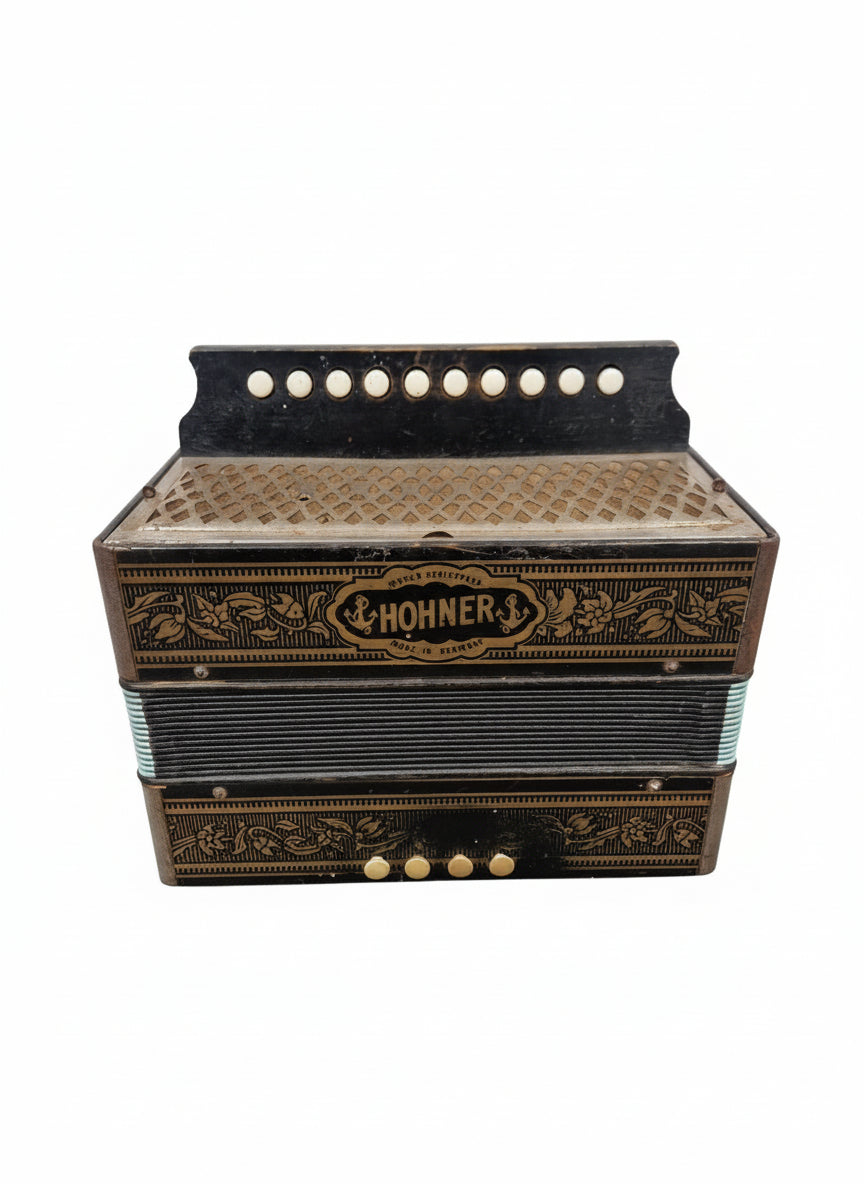 Hohner Marca Registrada Accordion - Classic Diatonic Design - Good