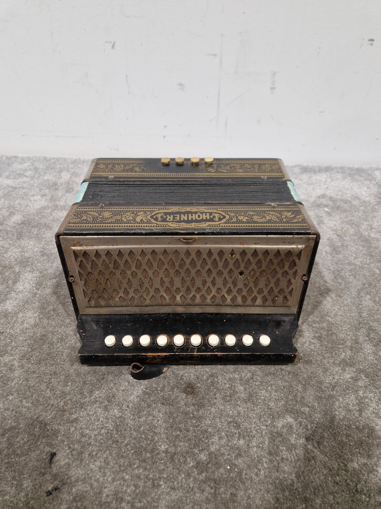 Hohner Marca Registrada Accordion - Classic Diatonic Design - Good