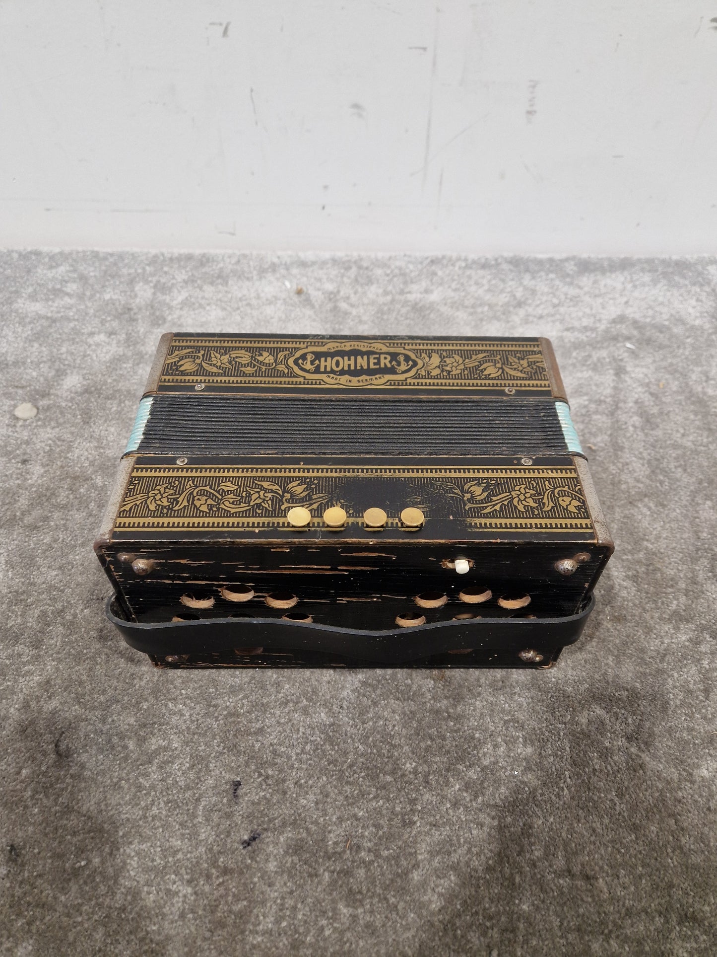 Hohner Marca Registrada Accordion - Classic Diatonic Design - Good