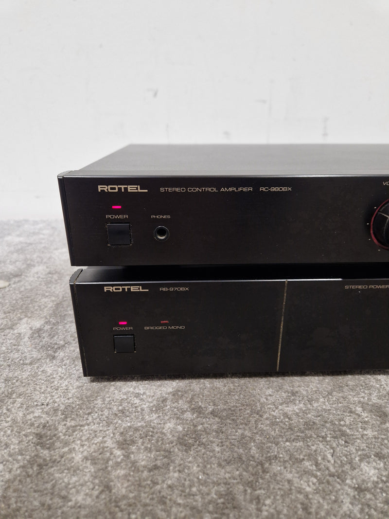 Rotel RC980BX With Rotel RB970BX - High-Fidelity Preamp/Amplifier - Excellent w/ Power Supply - Image 8