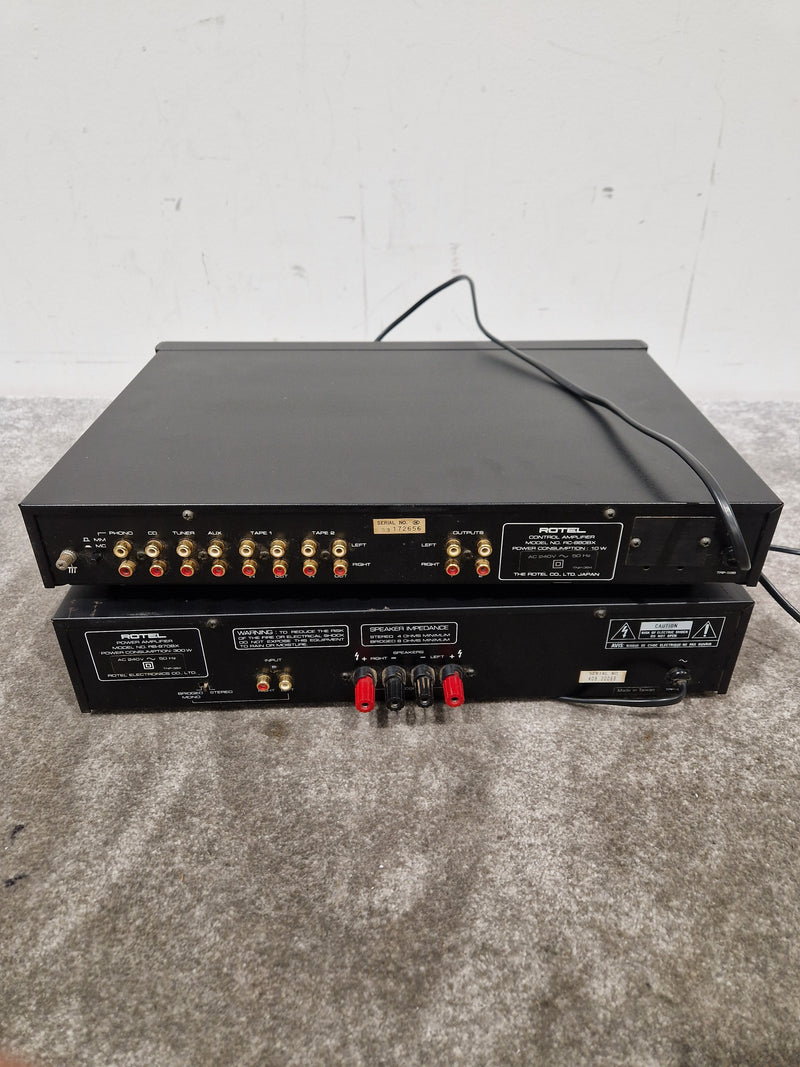 Rotel RC980BX With Rotel RB970BX - High-Fidelity Preamp/Amplifier - Excellent w/ Power Supply - Image 9