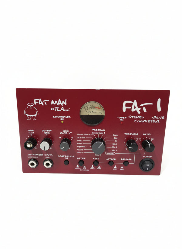TLA Audio Fat Man Fat 1 - Tube Compressor - Good w/ Power Supply