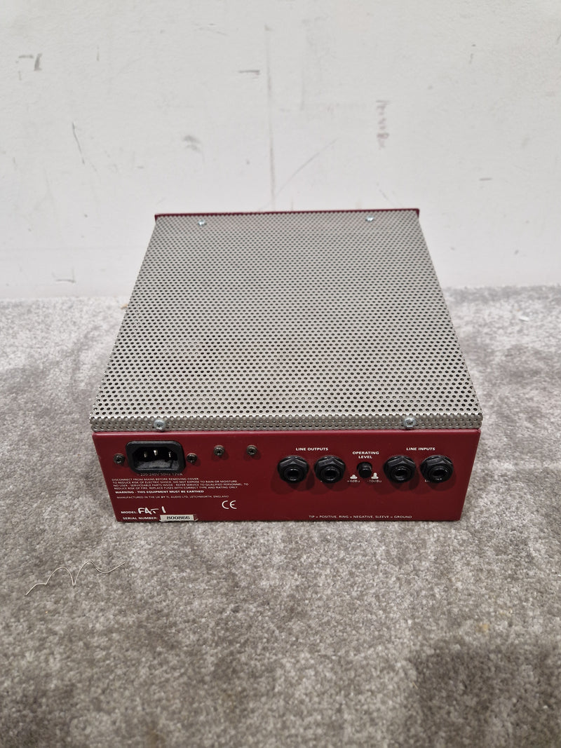 TLAudio Fatman Stereo Valve Compressor - Tube Dynamics Processor - Excellent w/ Power Supply - Image 6