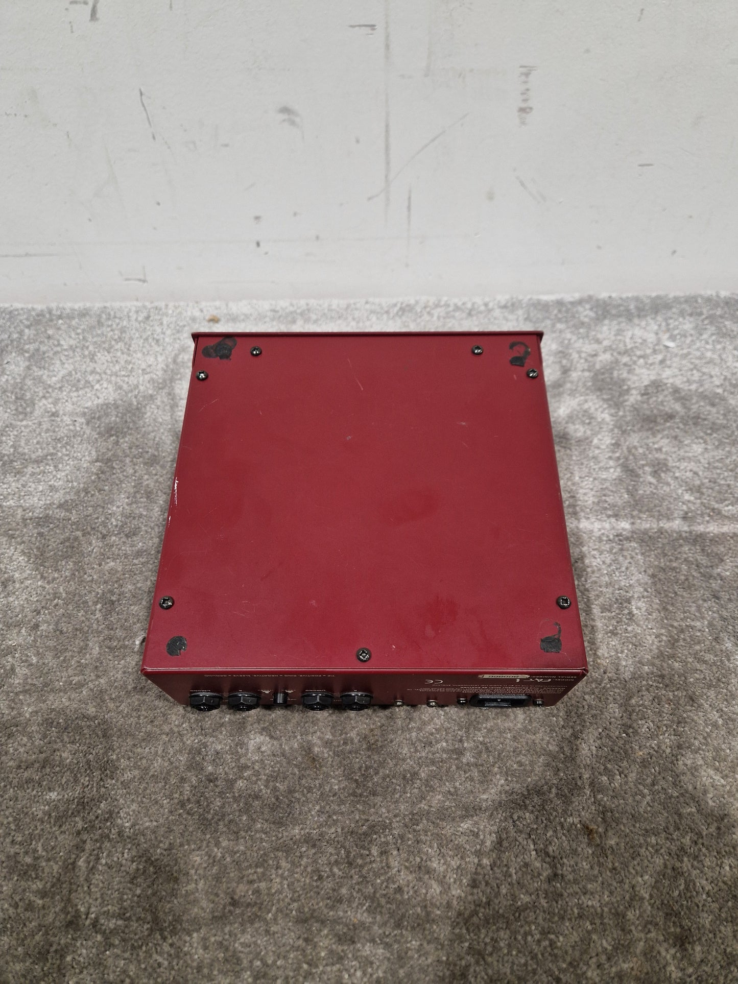 TLAudio Fatman Stereo Valve Compressor - Tube Dynamics Processor - Excellent w/ Power Supply