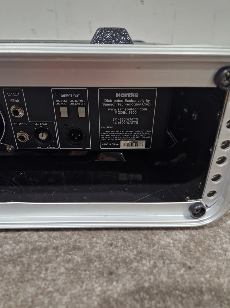 Hartke HA 5500 - 500W Bass Amplifier - Excellent w/ Hard Case - Image 5