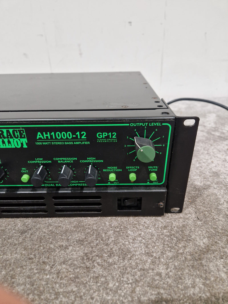 Trace Elliot AH 1000-12 - Bass Amp Head - Good w/ Power Supply - Image 11
