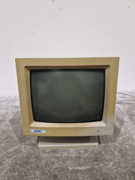 Atari SM125 - High-Resolution Monochrome Monitor - Very Good w/ Power Supply