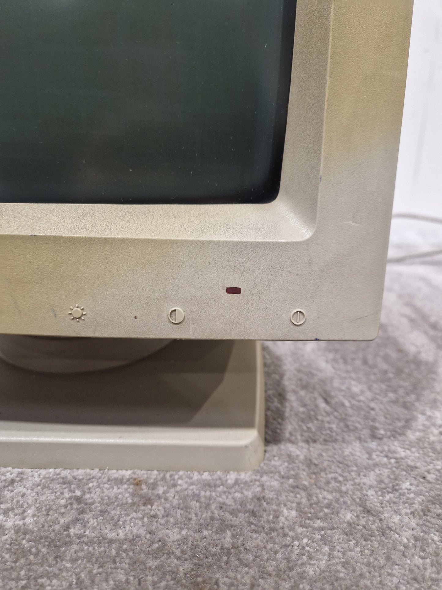 Atari SM125 - High-Resolution Monochrome Monitor - Very Good w/ Power Supply