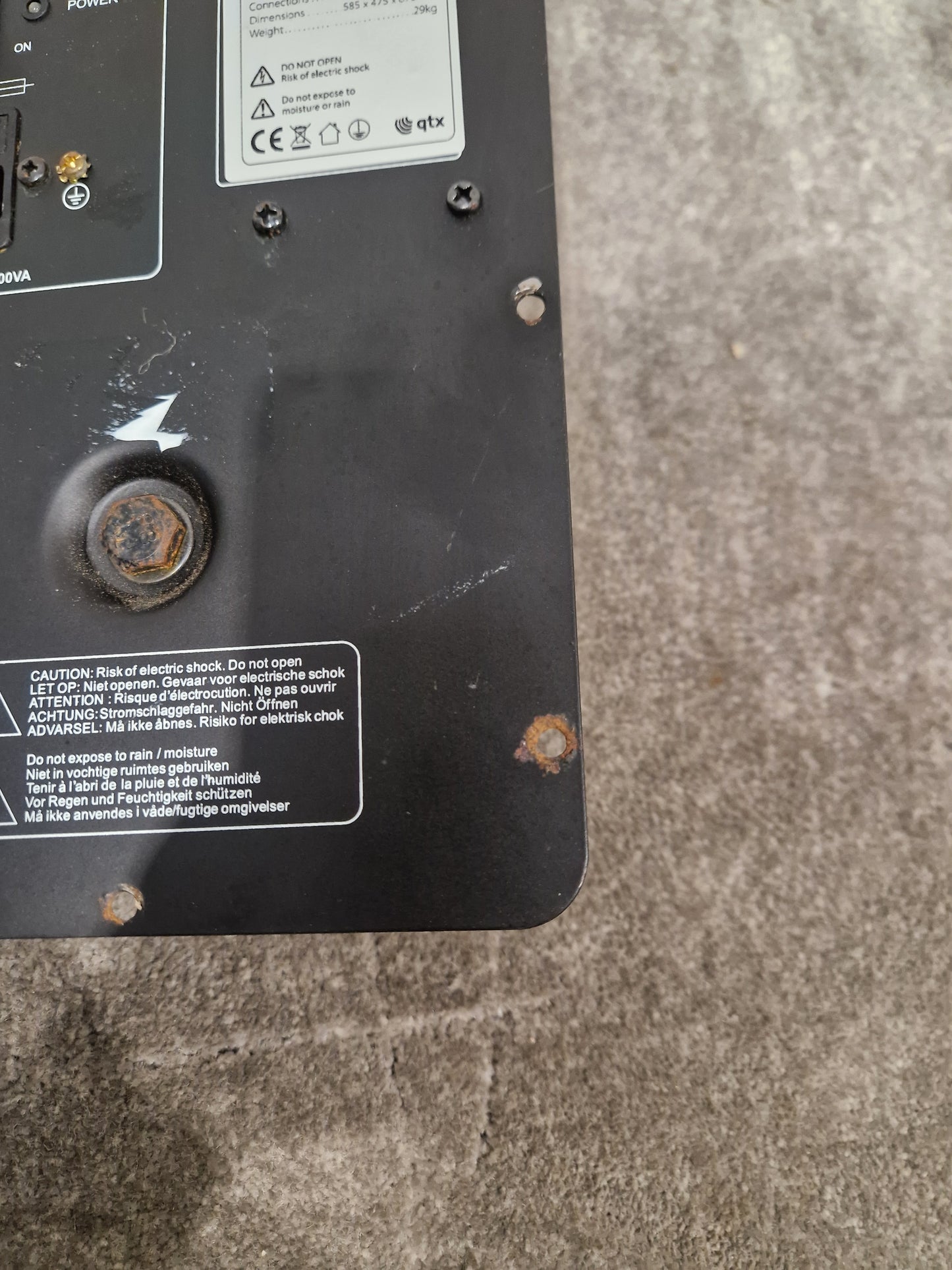 QTX 170.755uk Speaker Motherboard - Precision Audio Control - Excellent