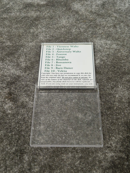 Technics Strict Tempo Vol 2 For Technics Kn1400-7000 - Performance Accompaniment - Excellent