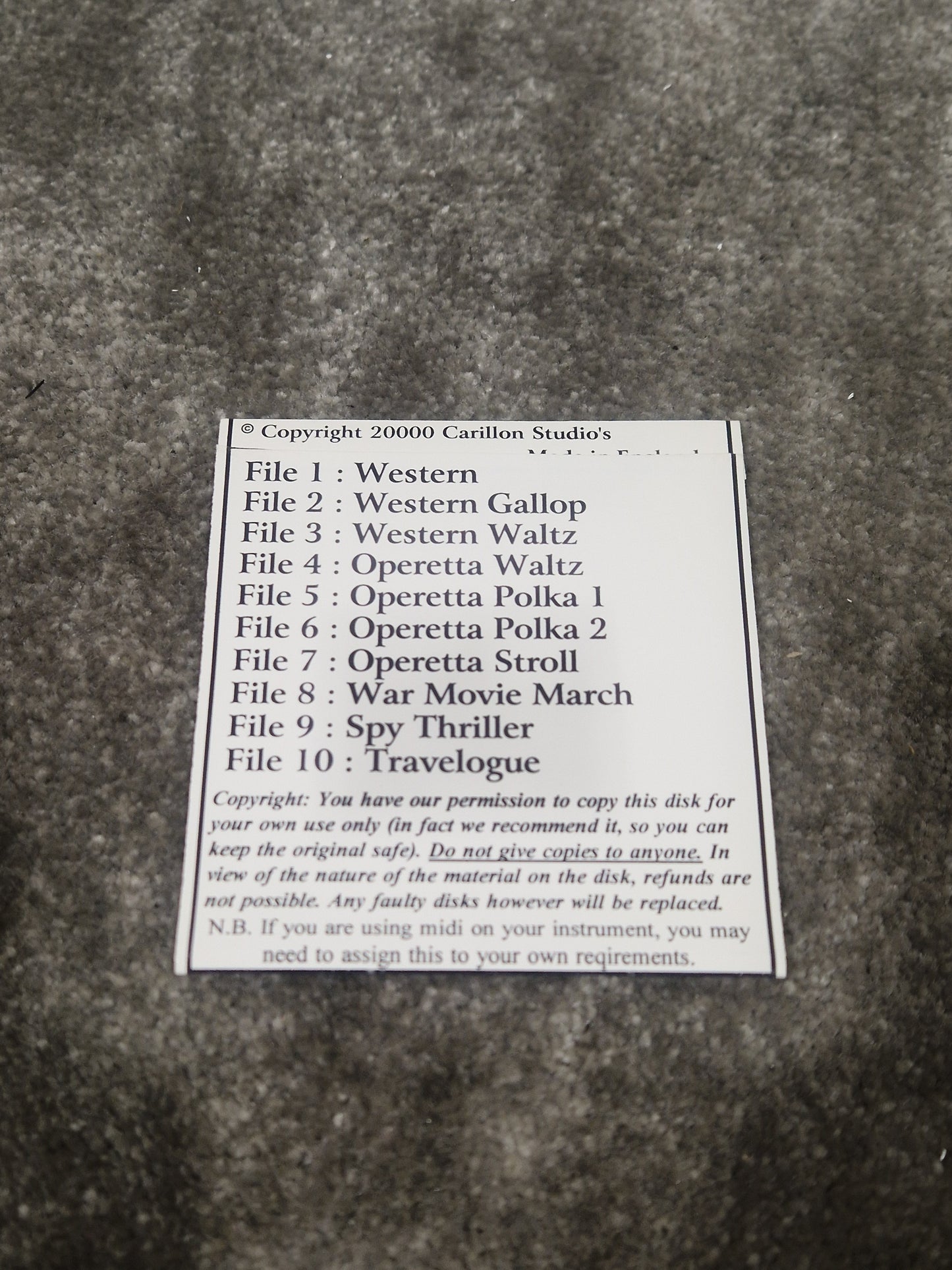 Technics Movie And Show Orchestras - Vintage Sound Collection - Excellent