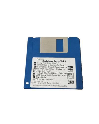 Technics Christmas Party Vol.1 Floppy Disc - Vintage Music Collection - Excellent
