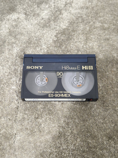 Soda – Britpop Band Collectible Sony Hi8 PCM Tape – Very Good w/ Vocal Backup Label