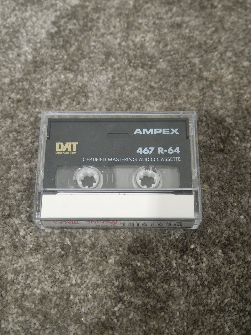 Soda - Britpop Band Collectible AMPEX DAT “Backing Tracks 3” - Excellent w/ Original Master Label & Studio Notes - image 3