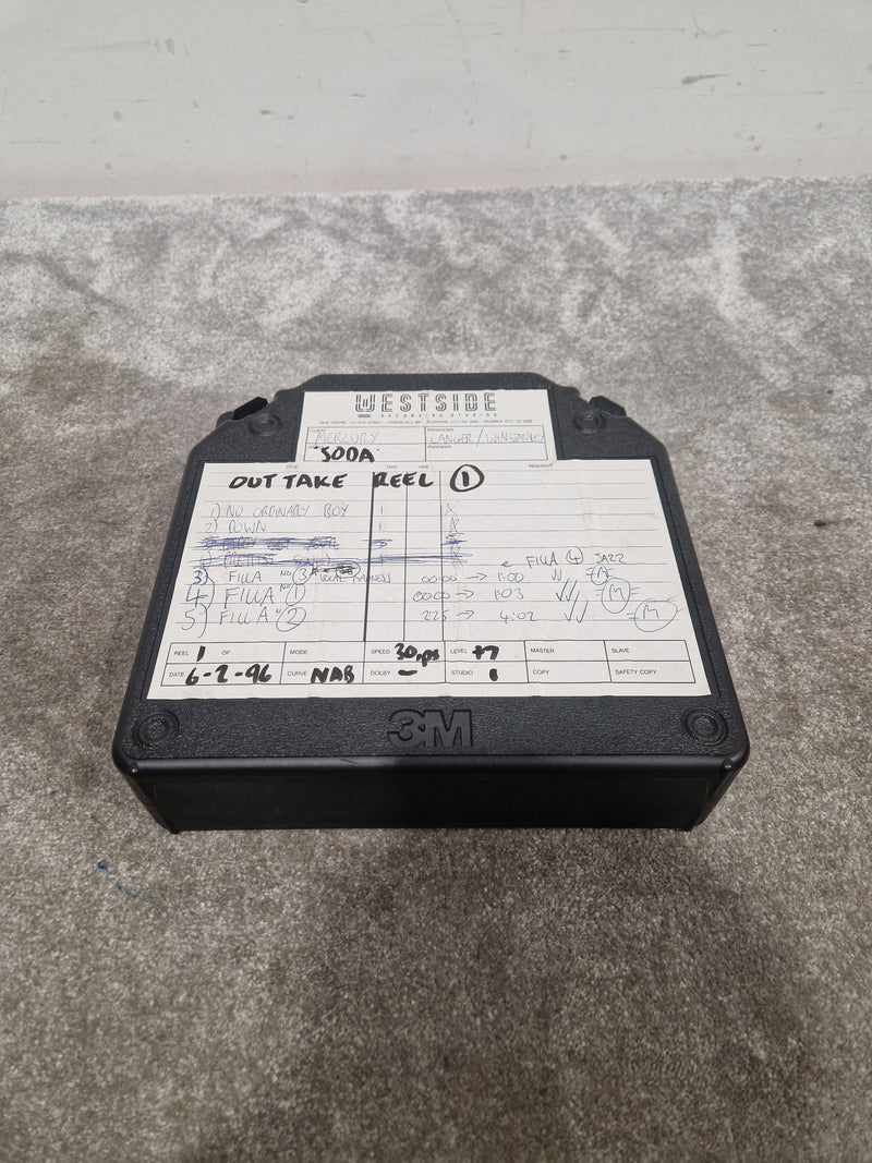 Soda – Britpop Band Collectible Westside Outtake Reels #1 & #2 – Very Good w/ Handwritten Studio Notes - Image 5