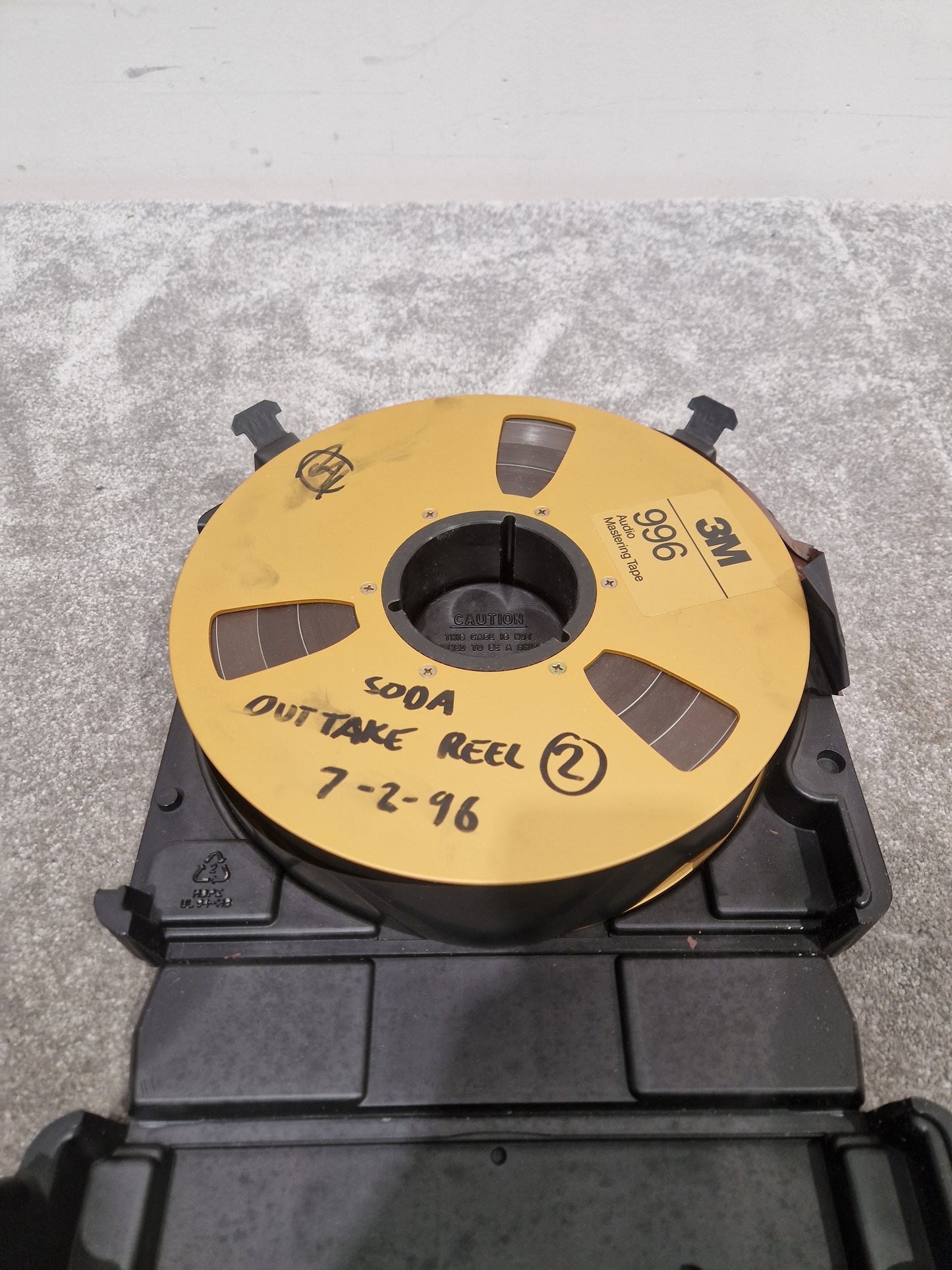 Soda – Britpop Band Collectible Westside Outtake Reels #1 & #2 – Very Good w/ Handwritten Studio Notes