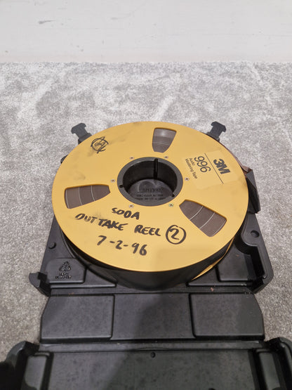 Soda – Britpop Band Collectible Westside Outtake Reels #1 & #2 – Very Good w/ Handwritten Studio Notes