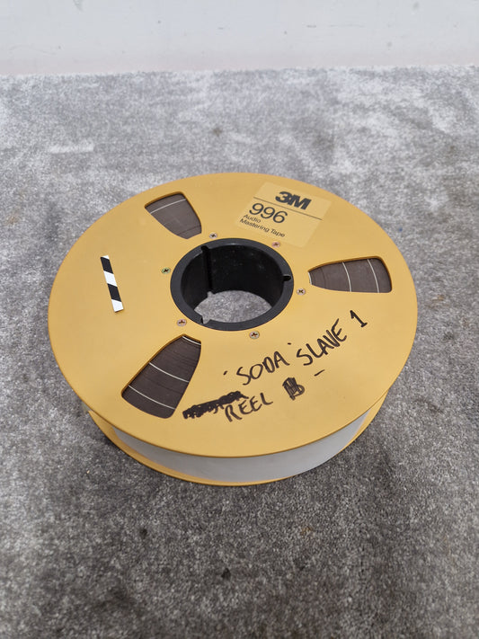 Soda – Britpop Band Collectible Westside Slave Reel #1 – Very Good w/ Studio Label & Track Timing