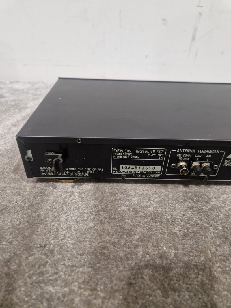 Denon TU-260L - High-Fidelity AM/FM Tuner - Excellent w/ Original Box - Image 12
