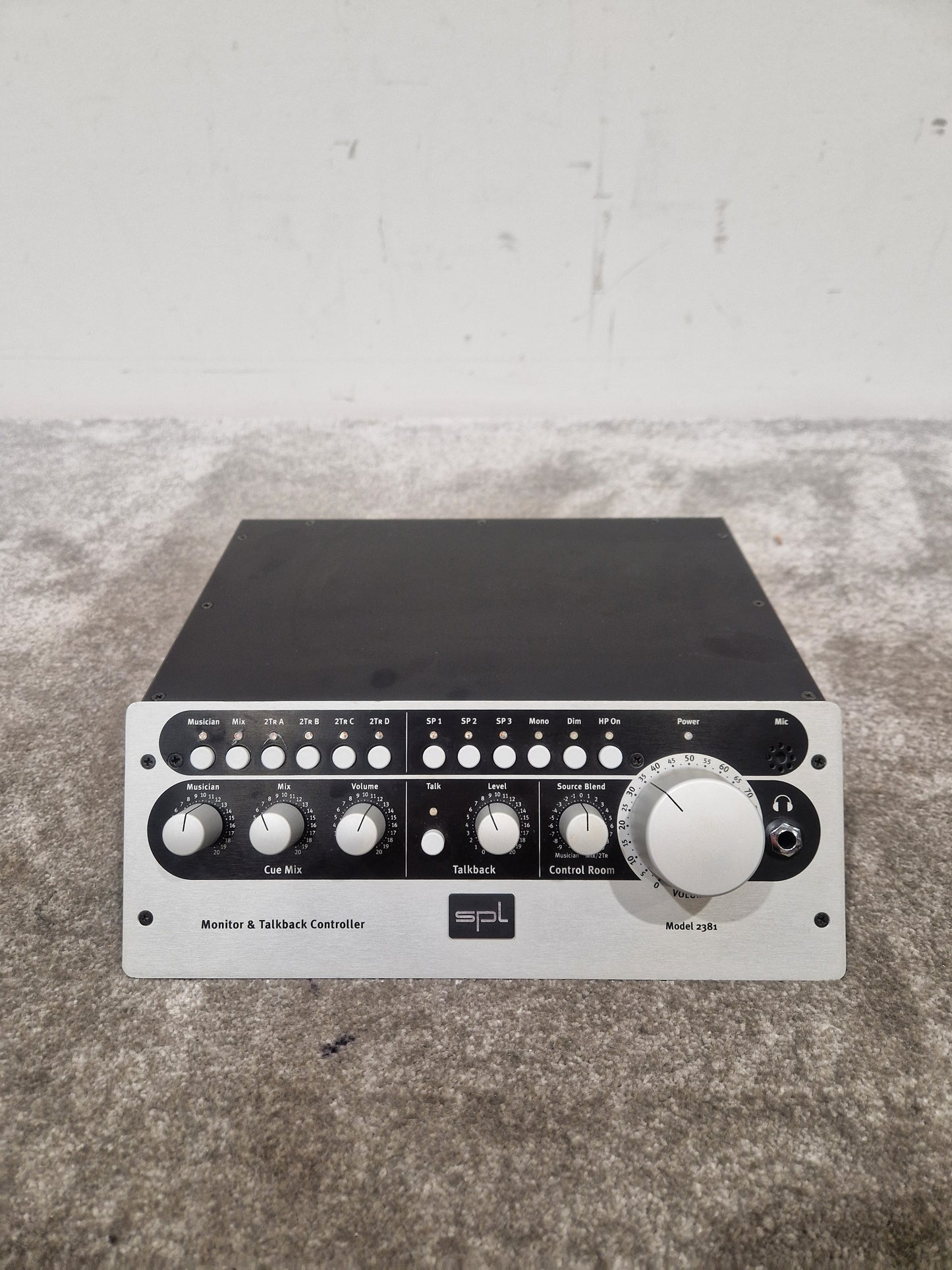 SPL 2381 - Stereo Monitor Controller - Excellent w/ Power Supply