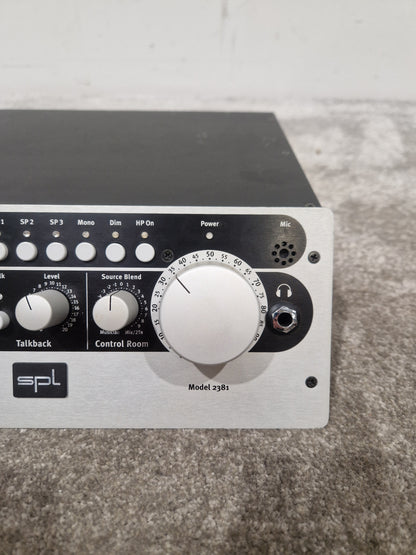 SPL 2381 - Stereo Monitor Controller - Excellent w/ Power Supply