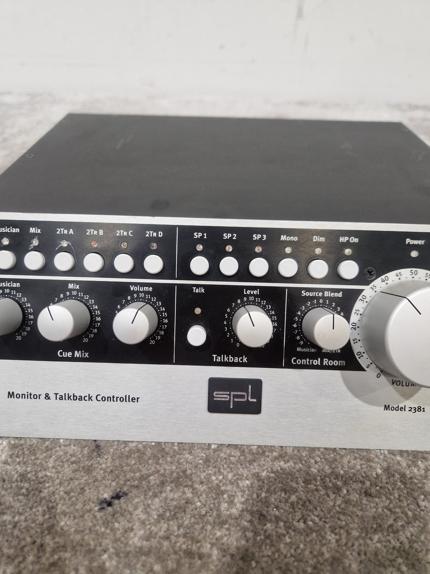 SPL 2381 - Stereo Monitor Controller - Excellent w/ Power Supply