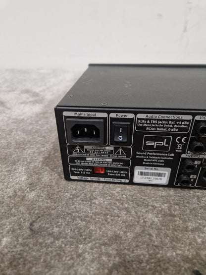 SPL 2381 - Stereo Monitor Controller - Excellent w/ Power Supply