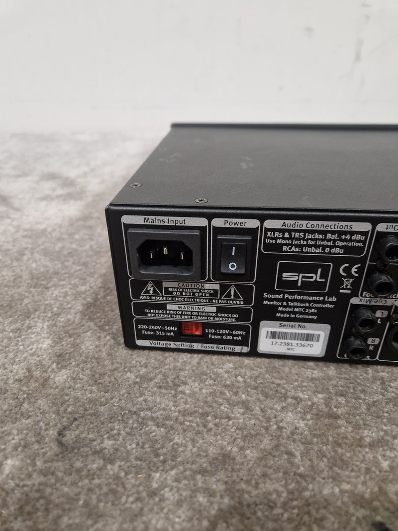 SPL 2381 - Stereo Monitor Controller - Excellent w/ Power Supply - Image 10