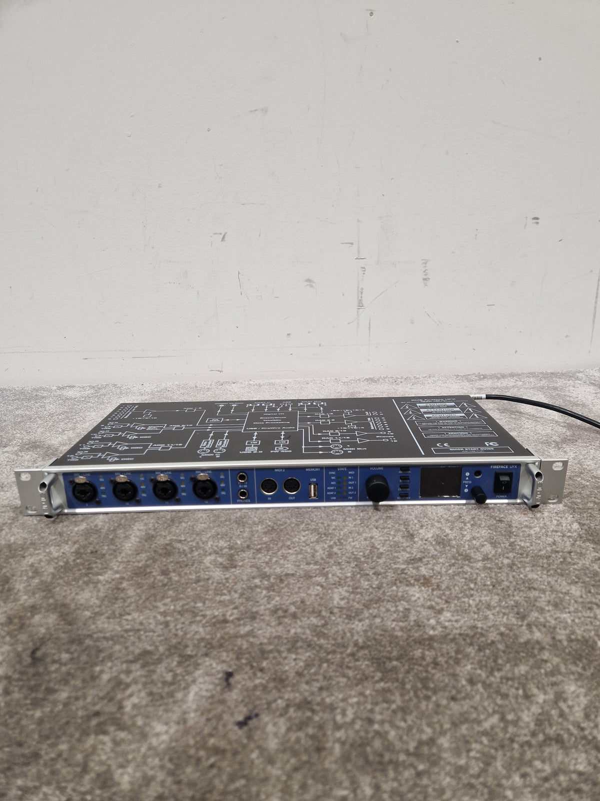 RME Fire Face UFX-24 Bit 192 Khz - High-Performance Audio Interface - Excellent w/ Power Supply