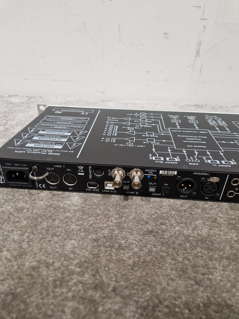 RME Fire Face UFX-24 Bit 192 Khz - High-Performance Audio Interface - Excellent w/ Power Supply - Image 9