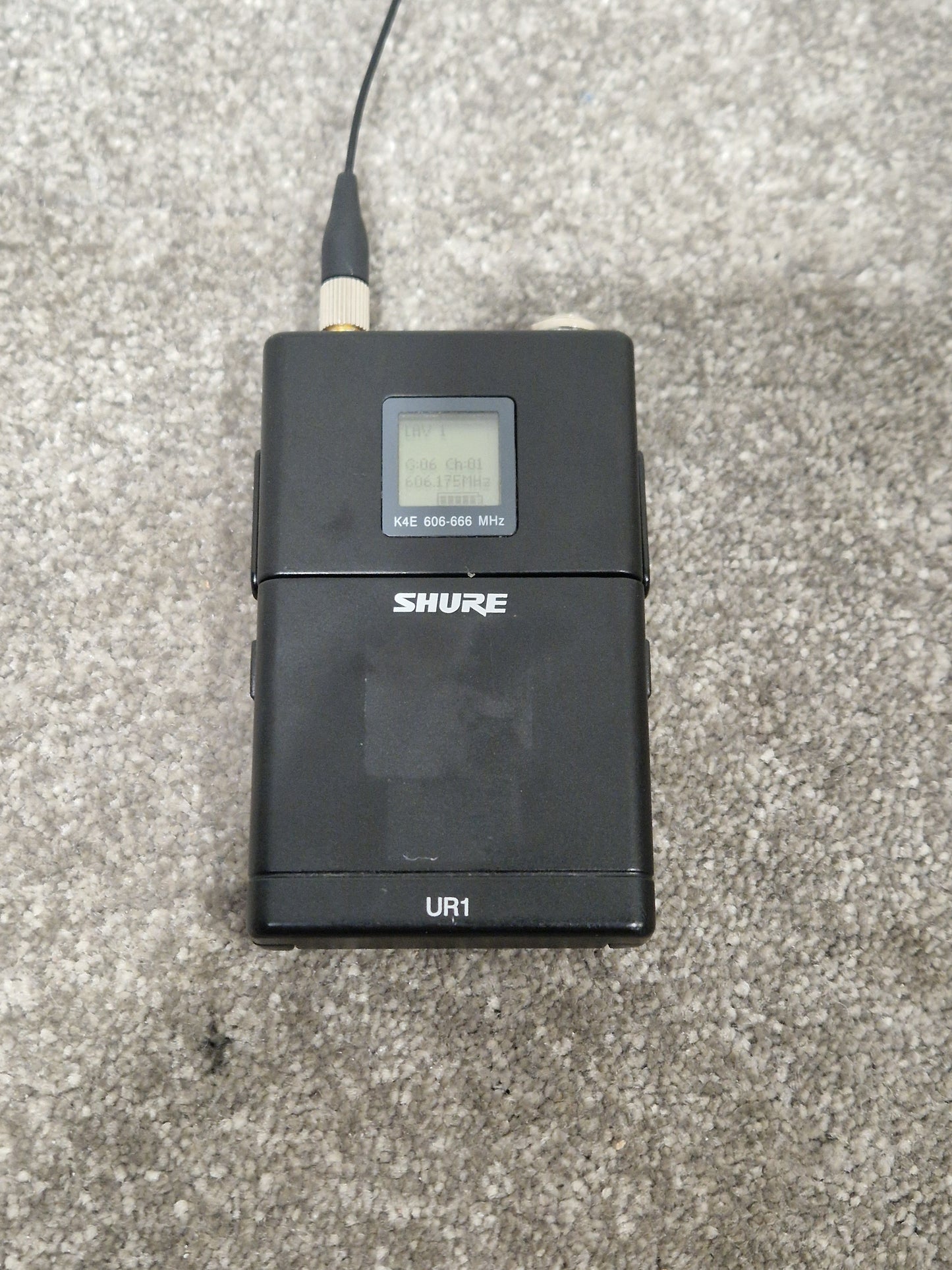 Shure K4E Radio Transmitter - Professional Broadcast Quality - Excellent
