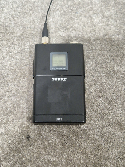 Shure K4E Radio Transmitter - Professional Broadcast Quality - Excellent