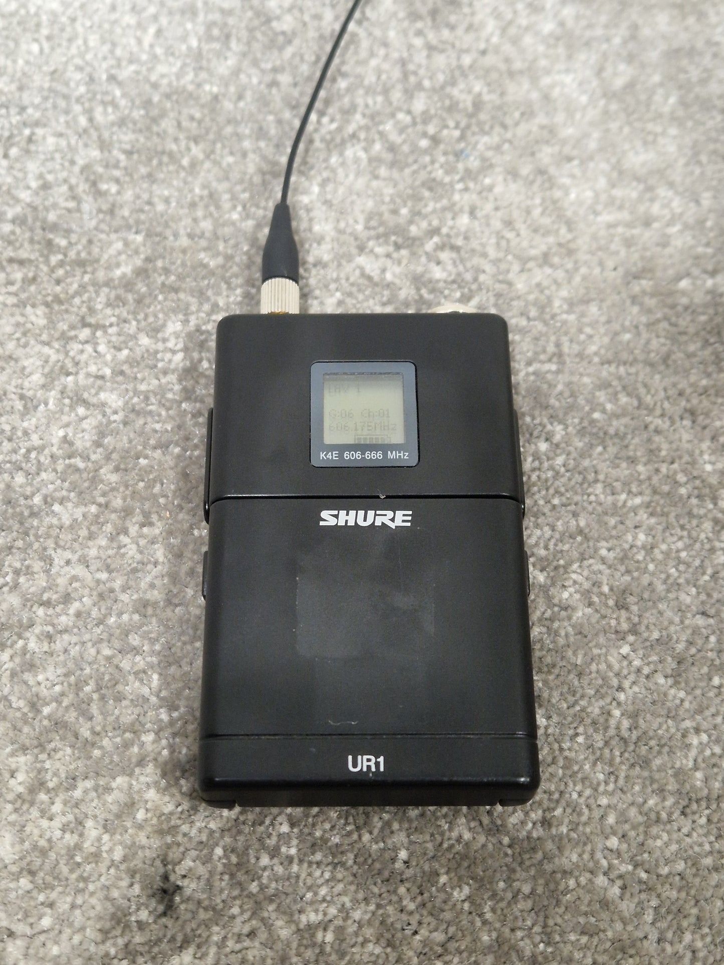 Shure K4E Radio Transmitter - Professional Broadcast Quality - Excellent