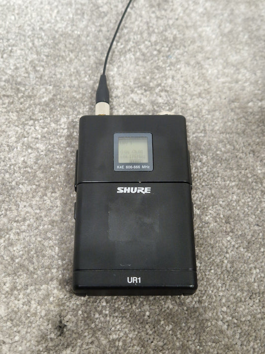 Shure K4E Radio Transmitter - Professional Broadcast Quality - Excellent