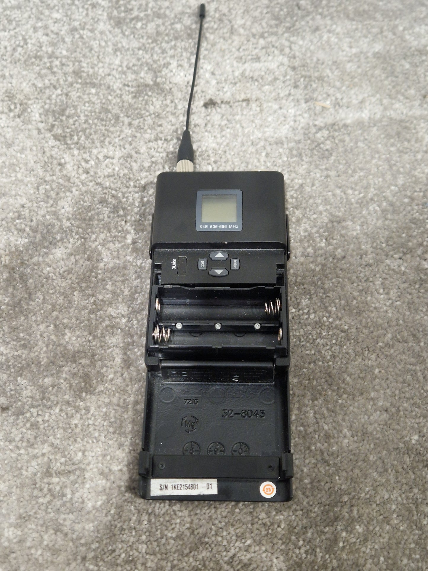 Shure K4E Radio Transmitter - Professional Broadcast Quality - Excellent