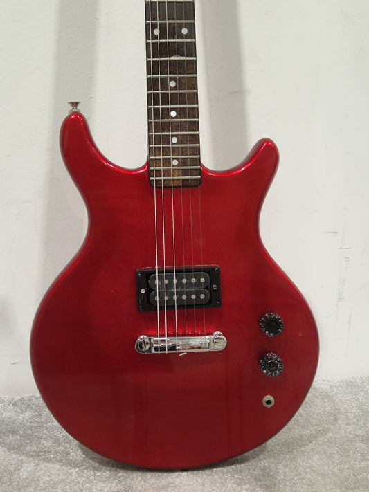 1989 Encore EG50MR - Solid Body Electric Guitar - Very Good w/ Guitar Cable