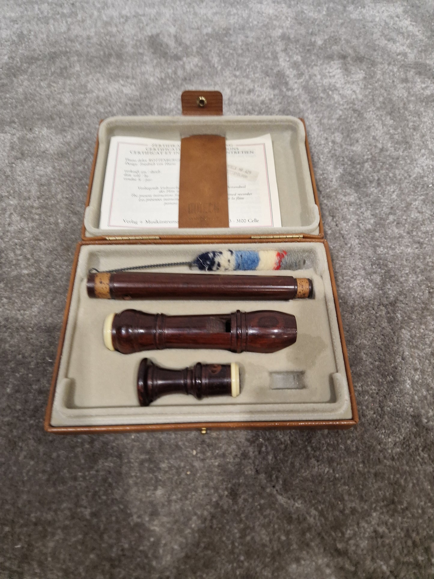 Moeck 429 Rottenburgh - Baroque Alto Recorder - Excellent w/ Hard Case