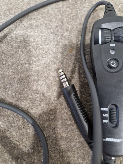 Bose A20 - Active Noise Cancelling Headset LEMO plug - Mint w/ Original Box & Soft Case