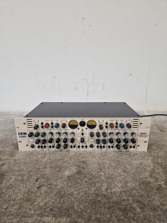 TL Audio 5052 Ivory 2 Series Stereo Valve Processor - Dual Channel EQ/Compressor - Excellent w/ Original Box
