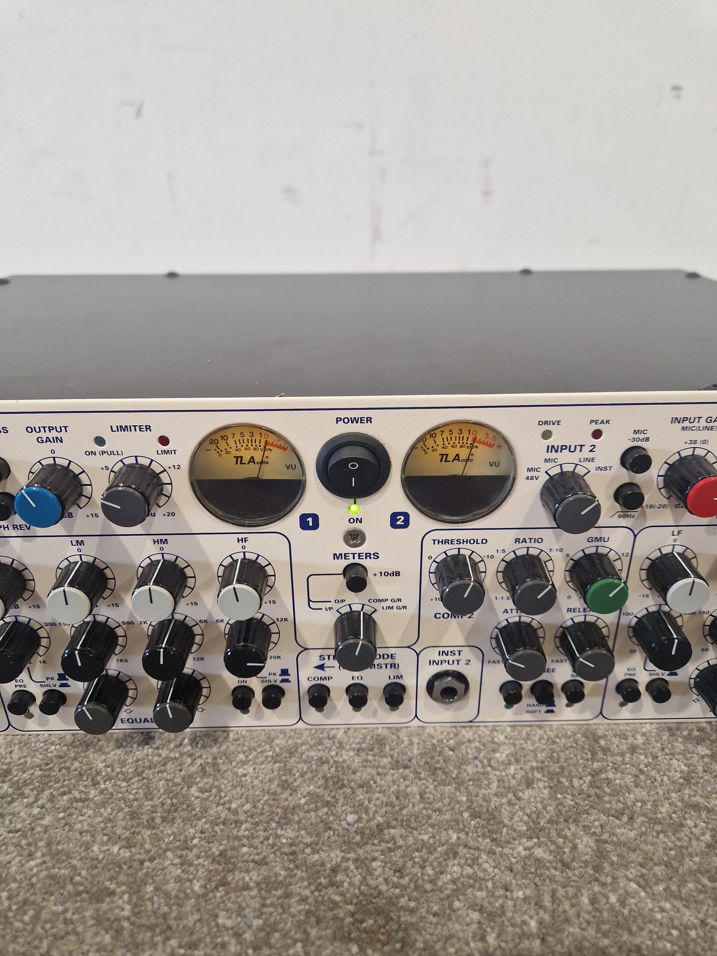 TL Audio 5052 Ivory 2 Series Stereo Valve Processor - Dual Channel EQ/Compressor - Excellent w/ Original Box