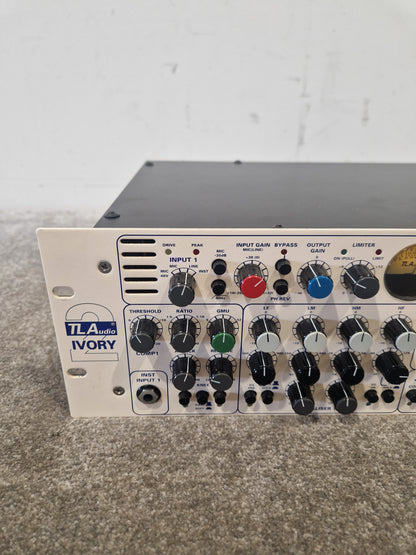 TL Audio 5052 Ivory 2 Series Stereo Valve Processor - Dual Channel EQ/Compressor - Excellent w/ Original Box