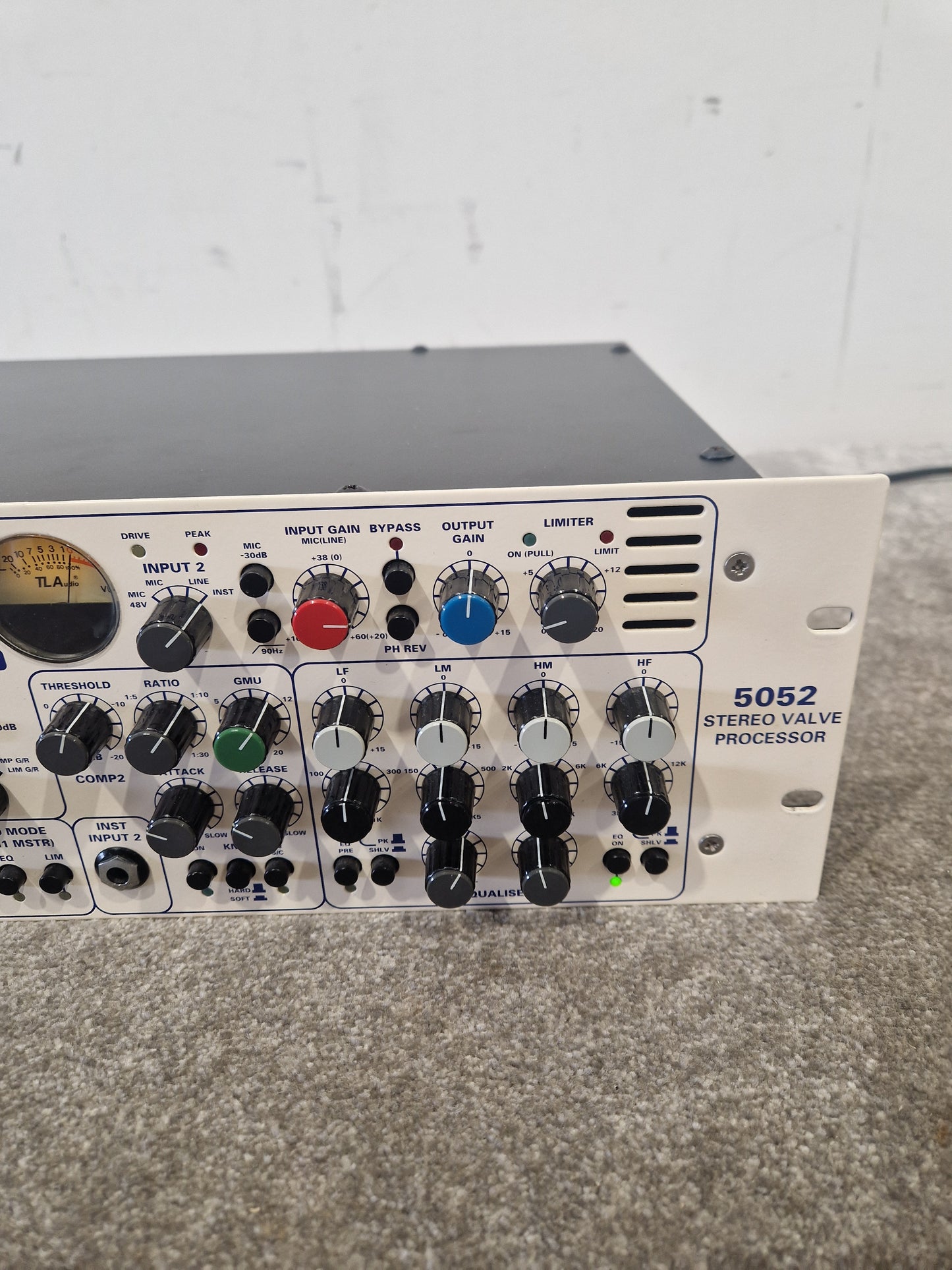 TL Audio 5052 Ivory 2 Series Stereo Valve Processor - Dual Channel EQ/Compressor - Excellent w/ Original Box