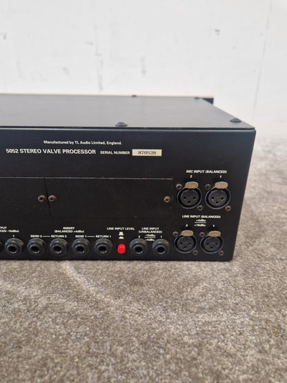 TL Audio 5052 Ivory 2 Series Stereo Valve Processor - Dual Channel EQ/Compressor - Excellent w/ Original Box